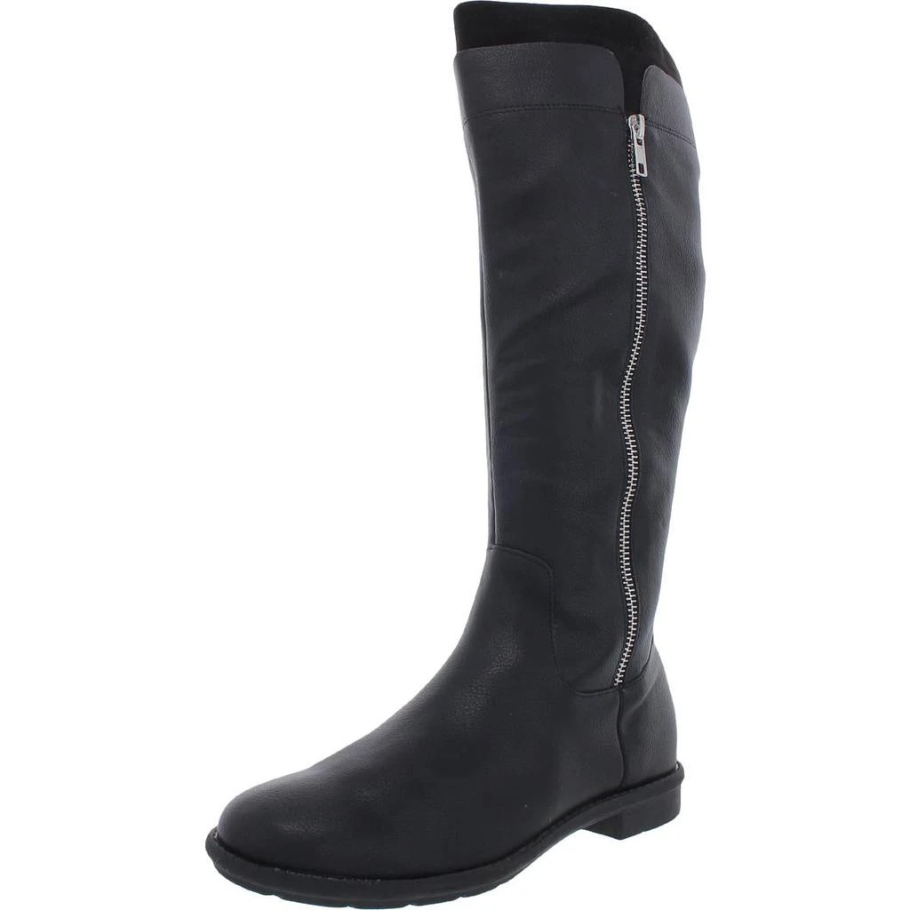 Style & Co. Womens Olliee Faux Leather Tall Knee-High Boots 商品