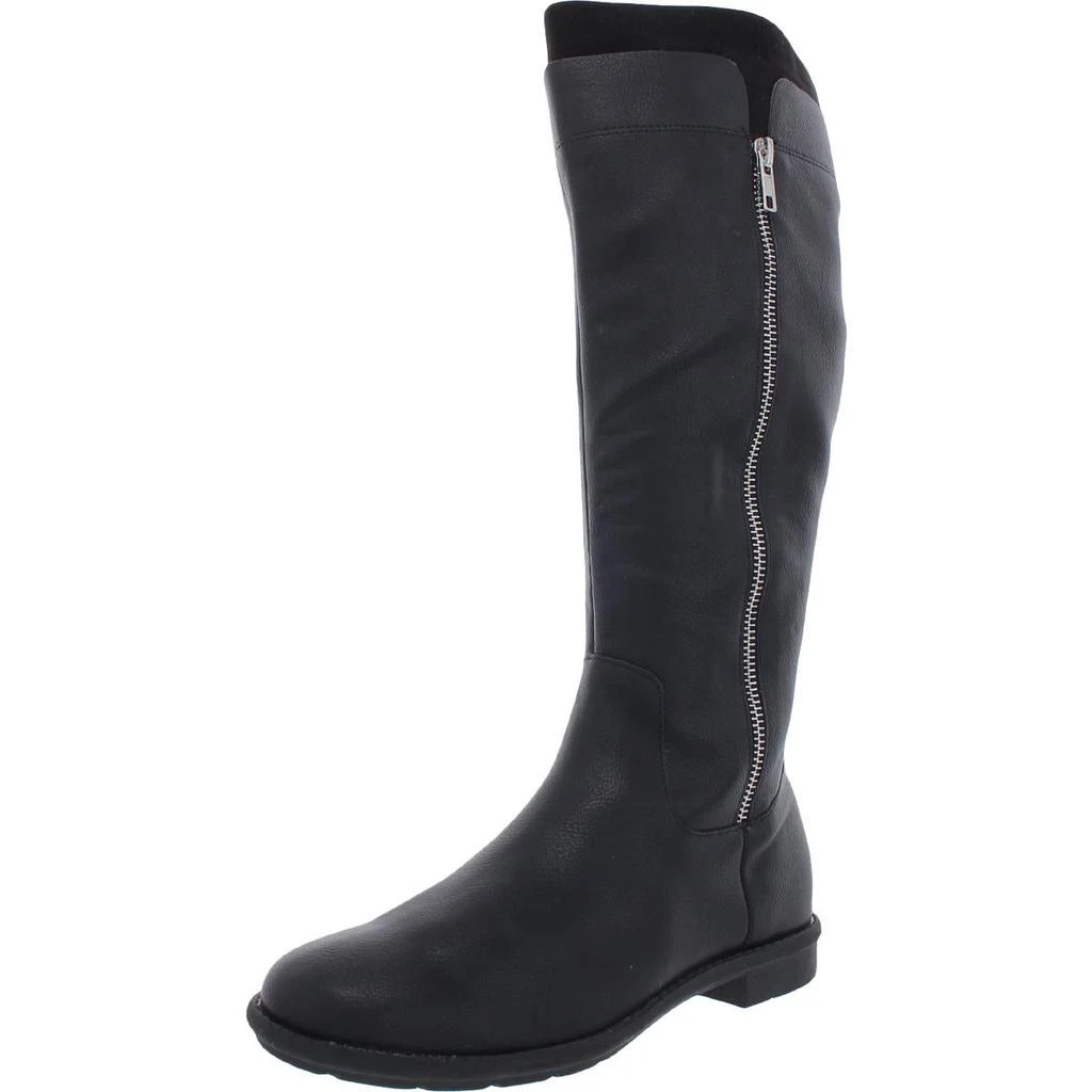 商品Style & Co|Style & Co. Womens Olliee Faux Leather Tall Knee-High Boots,价格¥88,第3张图片详细描述