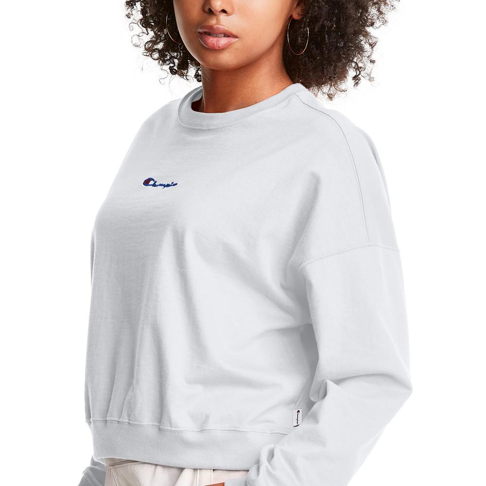 商品CHAMPION|Women's Cotton Logo Sweatshirt,价格¥130,第5张图片详细描述