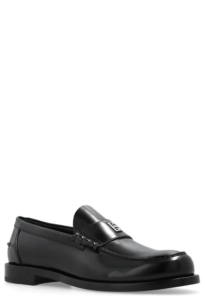 商品Givenchy|Givenchy Mr G Logo Plaque Loafers,价格¥2842,第2张图片详细描述