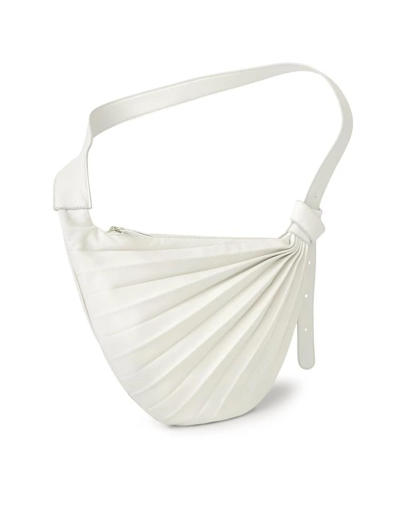 商品Sabrina Zeng|Chiaroscuro Hammock Sling Bag Off White,价格¥2604,第3张图片详细描述