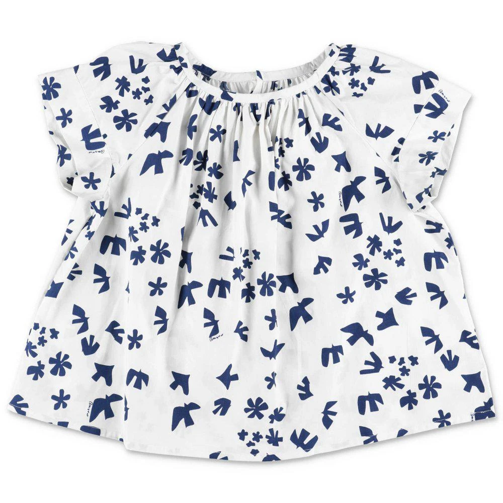商品Bonpoint|Bonpoint Allover Graphic Printed Crewneck Blouse,价格¥424,第1张图片