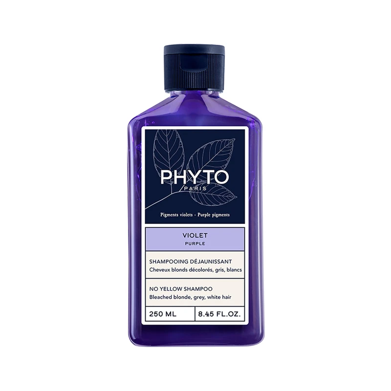 商品Phyto|Phyto发朵 抗黄洗发水250ml 头发受损护理亮泽发色中和色彩,价格¥129,第1张图片