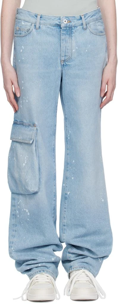 商品Off-White|Blue Toybox Jeans,价格¥2913,第1张图片