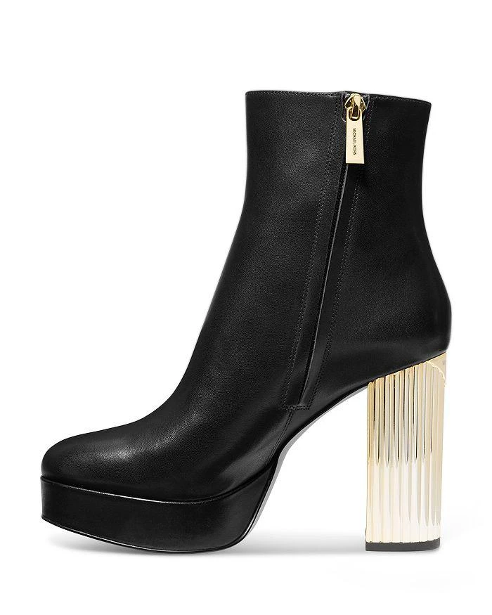 商品Michael Kors|Women's Porter Platform Metallic Heel Boots,价格¥1440,第4张图片详细描述