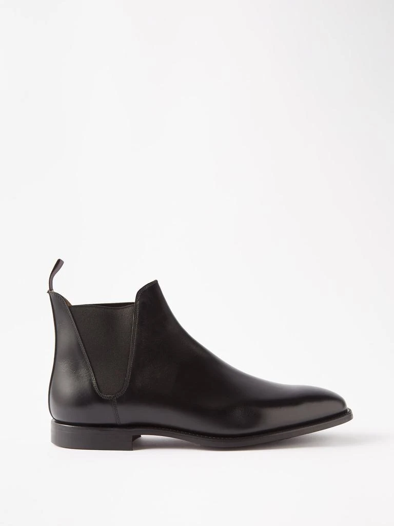 商品Crockett & Jones|Leather Chelsea boots,价格¥5551,第1张图片