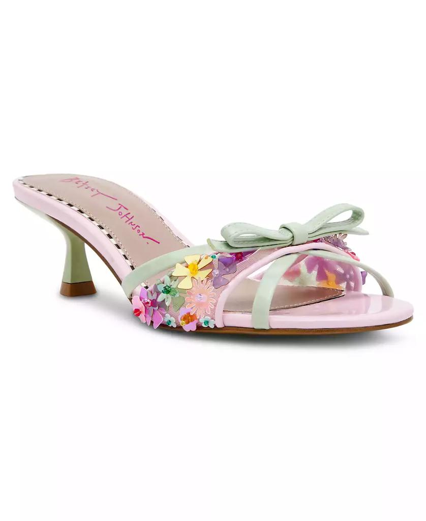 Women's Shirley Ditsy Floral Kitten Heel Sandals image 2