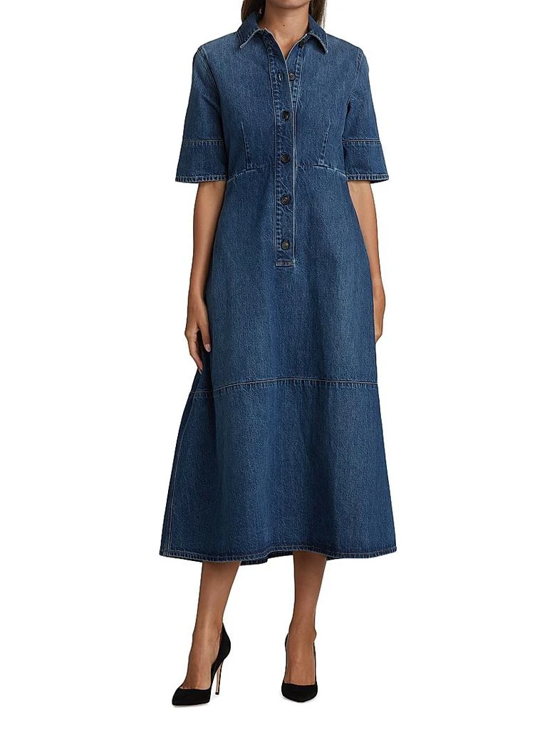 商品CO|Denim Shirtdress,价格¥1394,第3张图片详细描述