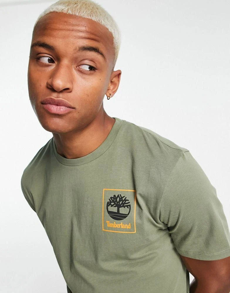 商品Timberland|Timberland New Core t-shirt in green,价格¥198,第1张图片