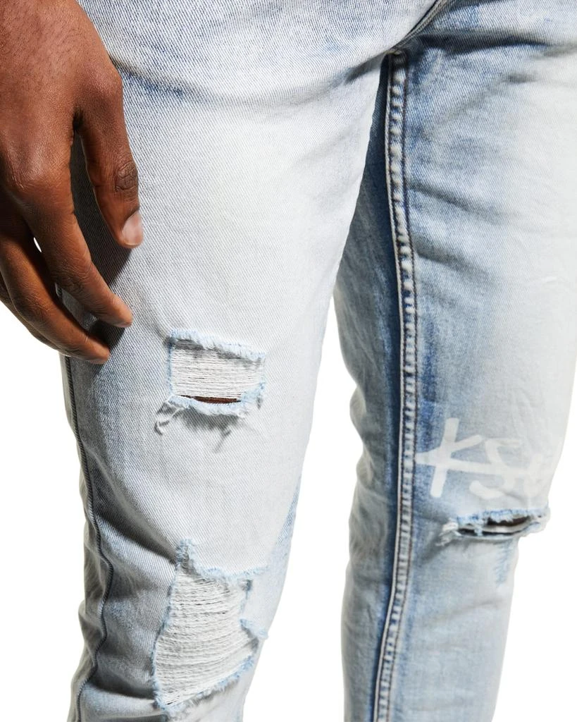 商品Ksubi|Men's Van Winkle 1999 City High Skinny Jeans,价格¥896,第5张图片详细描述