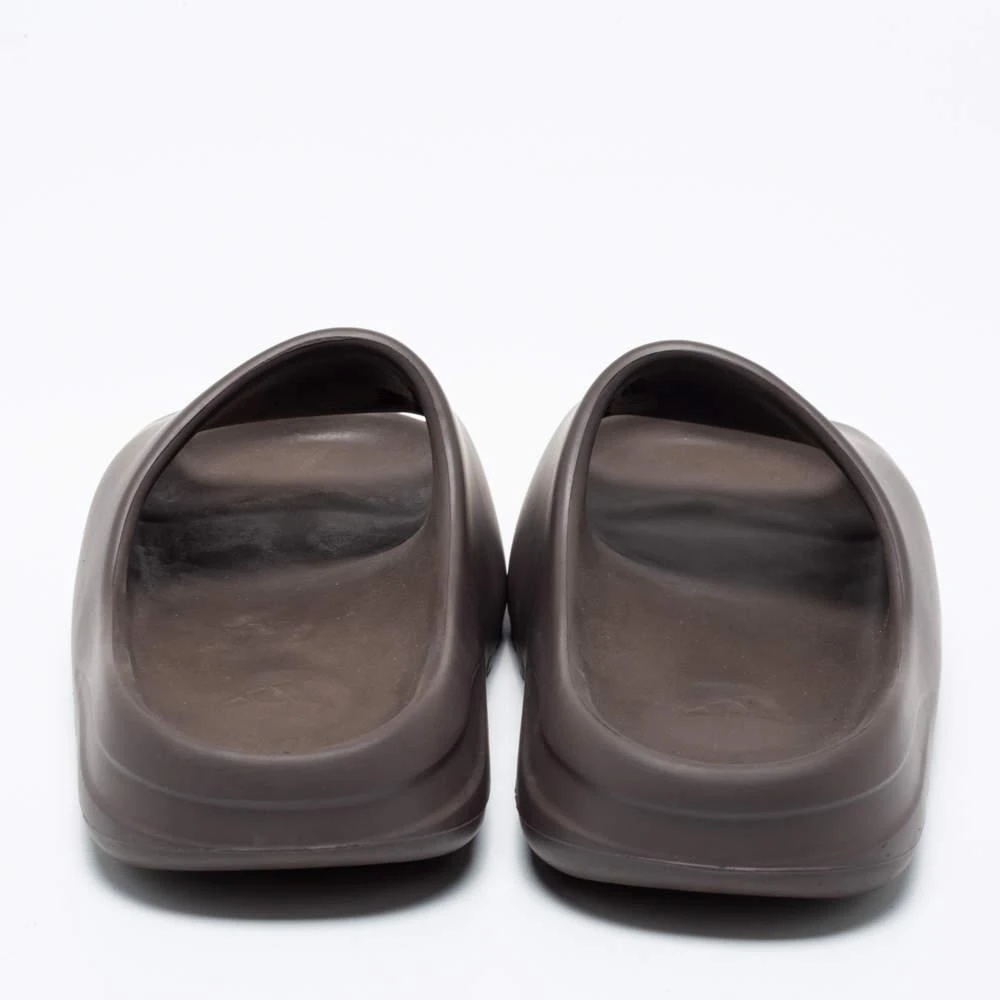 商品[二手商品] YEEZY|Yeezy x Adidas Brown Rubber Onyx Slides Size 43,价格¥1261,第5张图片详细描述