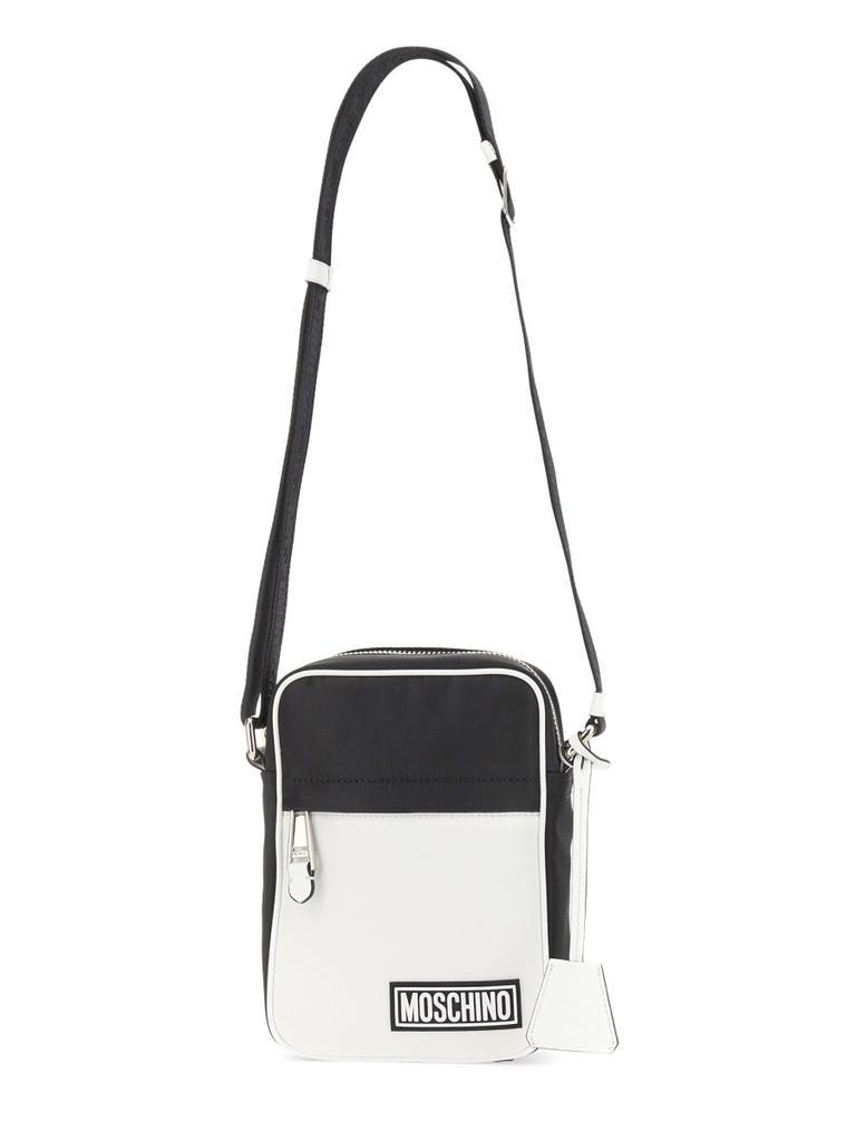 商品Moschino|SHOULDER BAG WITH LOGO,价格¥2870,第4张图片详细描述