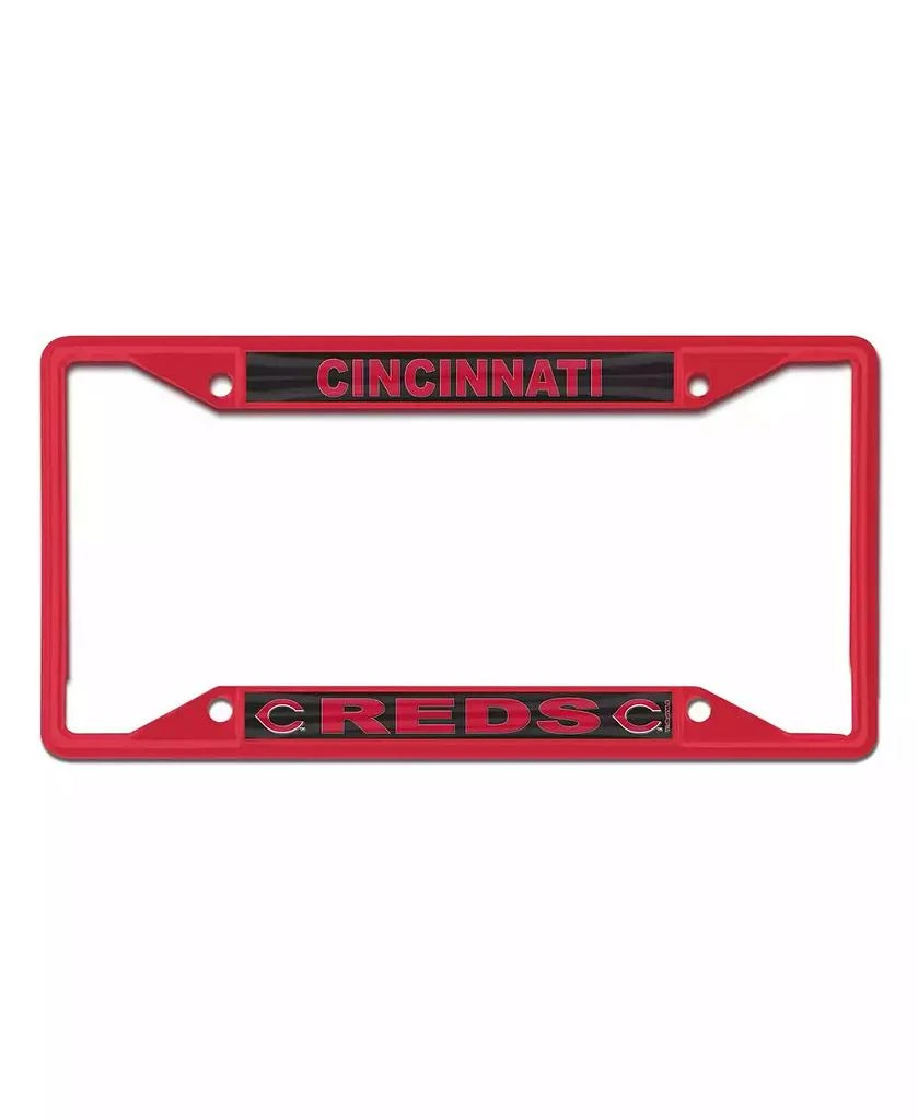 商品Wincraft|Cincinnati Reds Chrome Color License Plate Frame,价格¥179,第1张图片