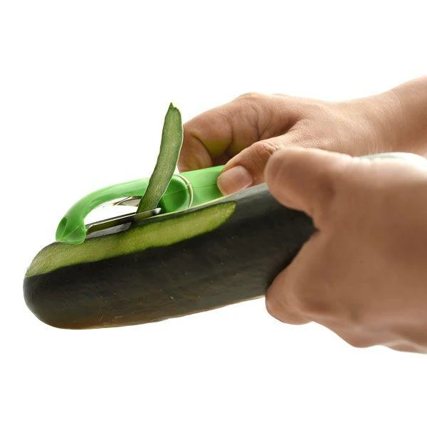 商品Norpro|Grip-EZ Vegetable Peeler, 7.25-Inch, Green,价格¥79,第2张图片详细描述
