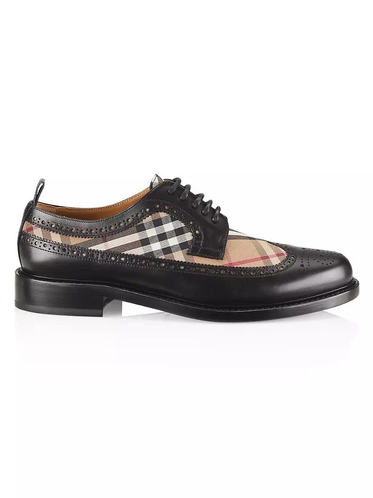 商品Burberry|New Arndale Heritage Check Brogues,价格¥6471,第1张图片
