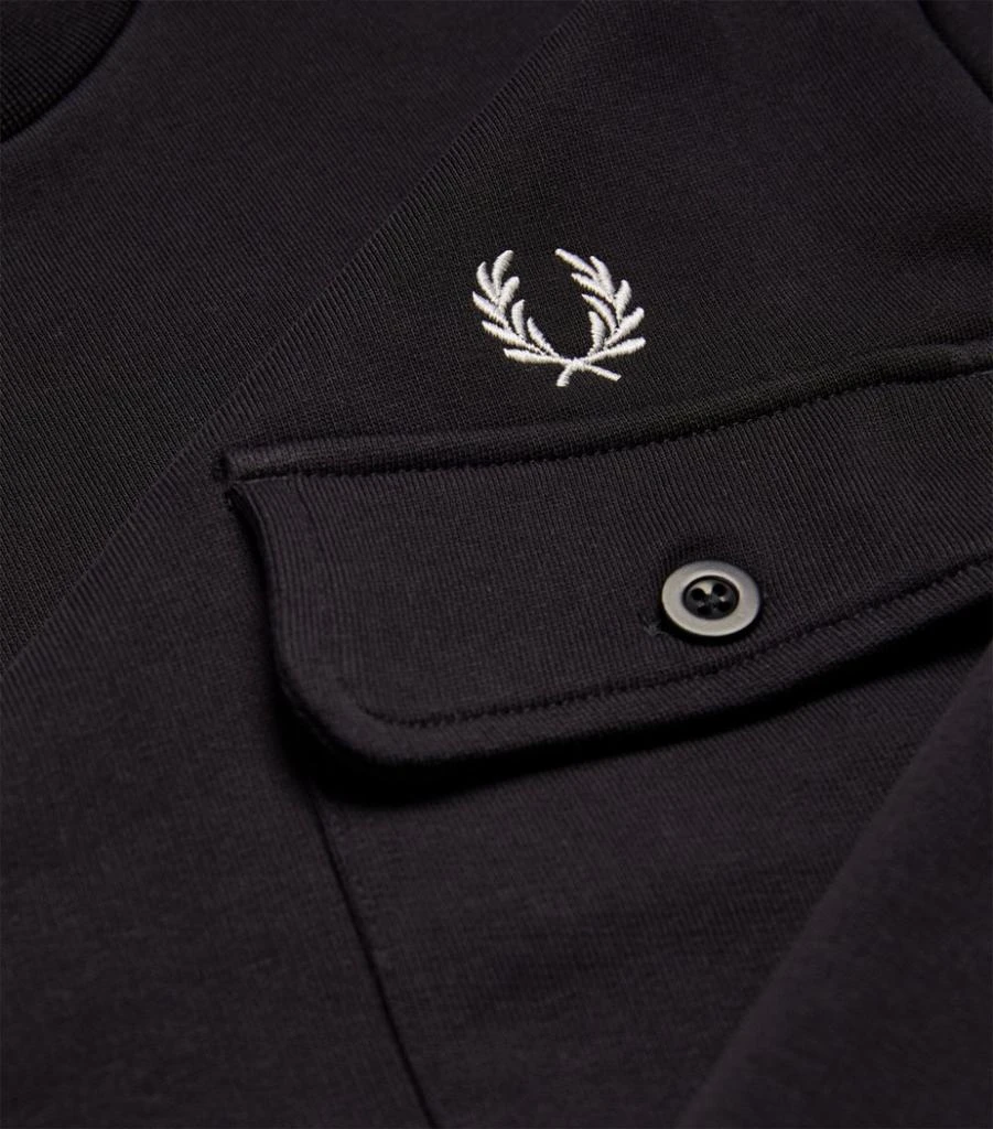 商品Fred Perry|Cotton Chest-Pocket Sweatshirt,价格¥580,第5张图片详细描述