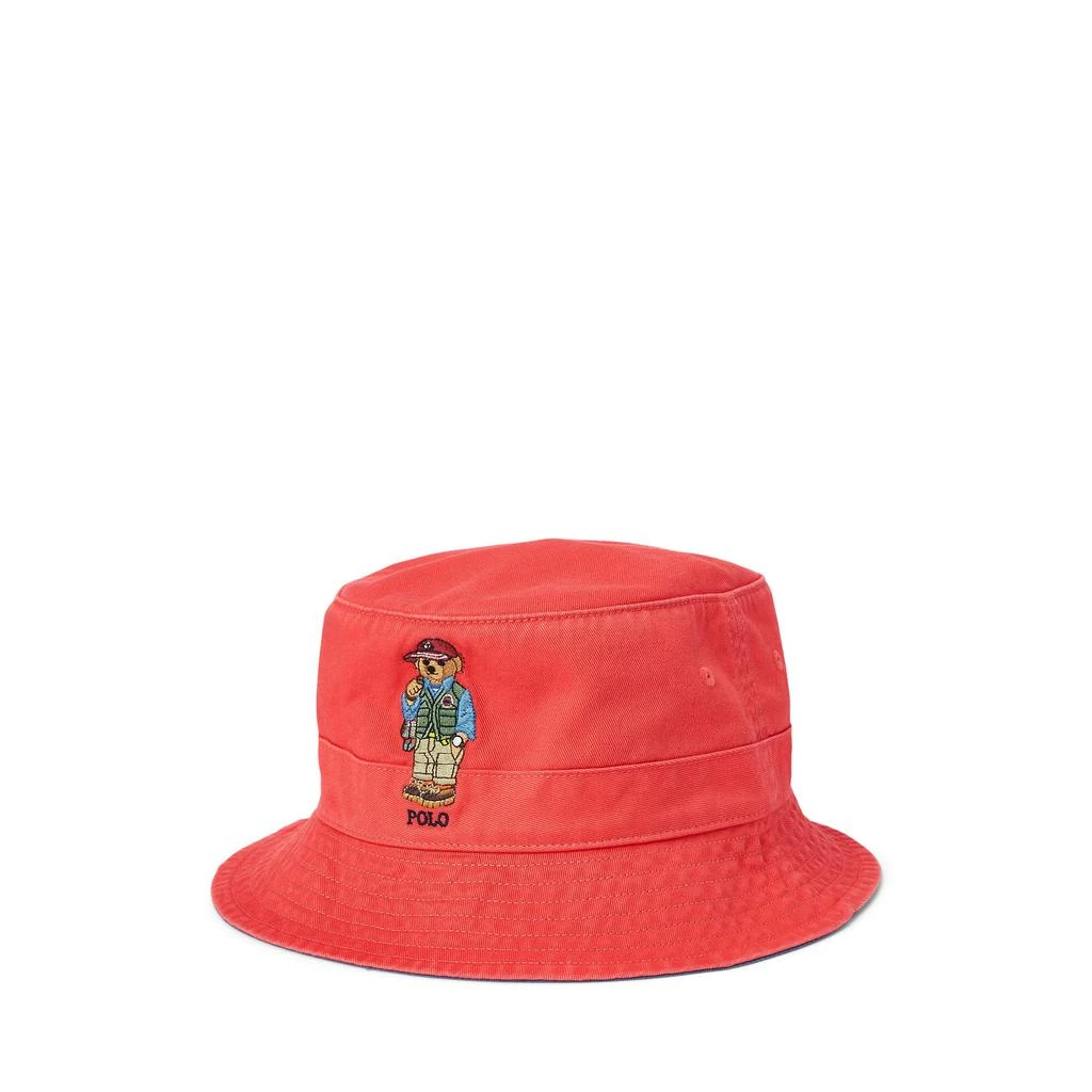 商品Ralph Lauren|Polo Bear Twill Bucket Hat,价格¥365,第1张图片