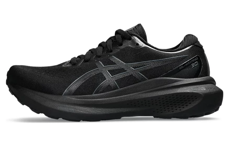商品[国内直发] Asics|Gel-Kayano 30 舒适百搭 织物合成革 低帮 马拉松跑步鞋 女款 黑色,价格¥1047,第1张图片