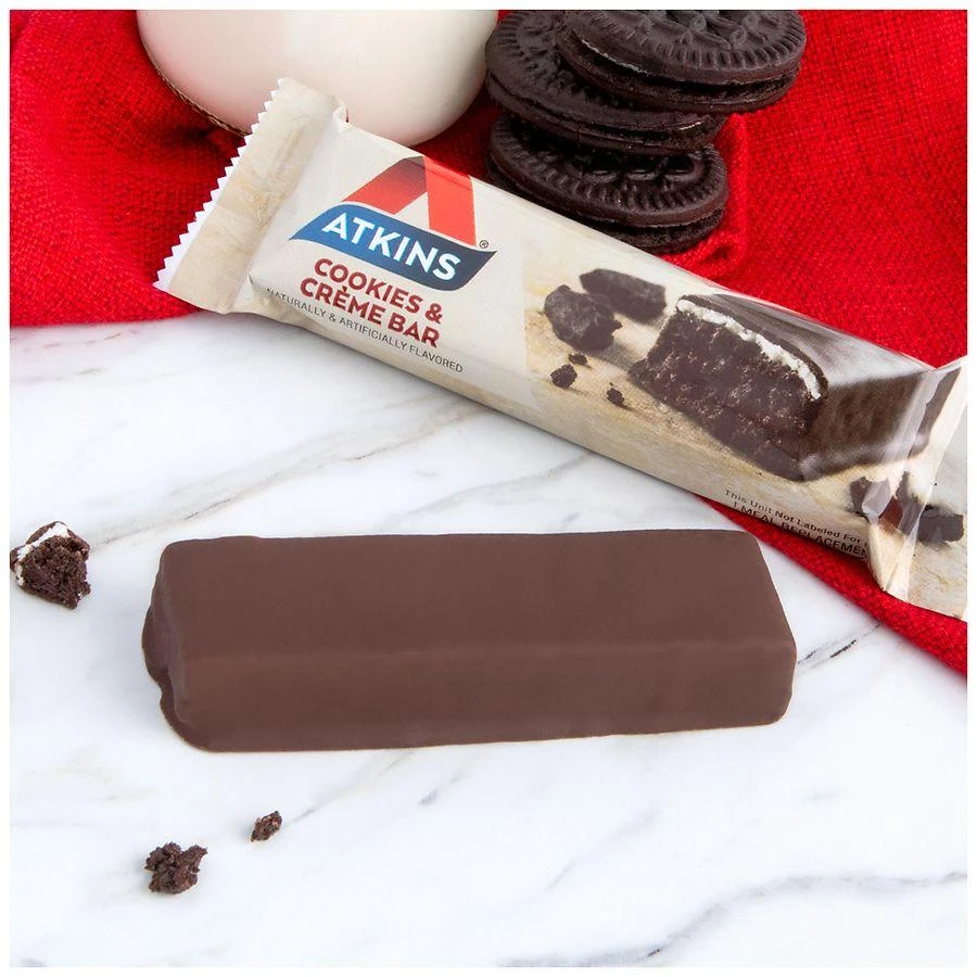 商品Atkins|Meal Bars Cookies 'n' Creme,价格¥94,第5张图片详细描述