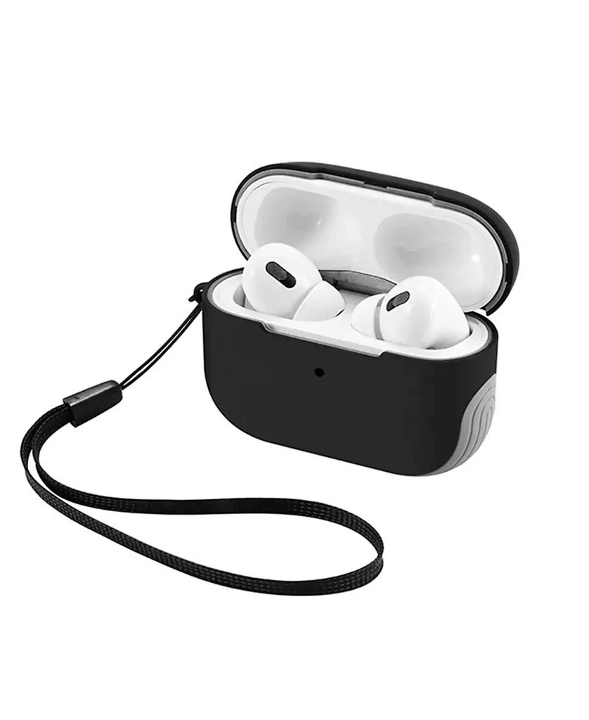 商品WITHit|Black and Grey Sport Cover designed for Apple AirPods Pro®,价格¥68,第3张图片详细描述