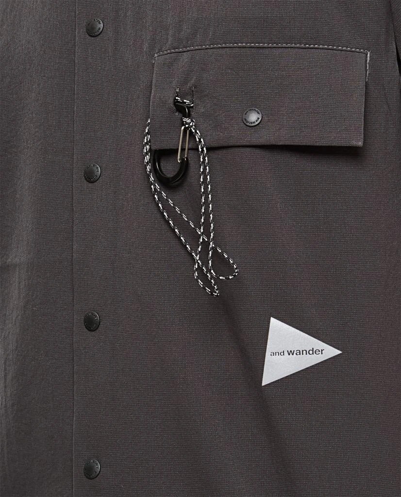 商品And Wander|Short Sleeve Button-Down Shirt With Welt Pocket,价格¥1393,第4张图片详细描述