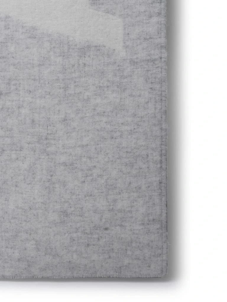 商品Acne Studios|Grey Wool Blend Scarf,价格¥1780,第3张图片详细描述