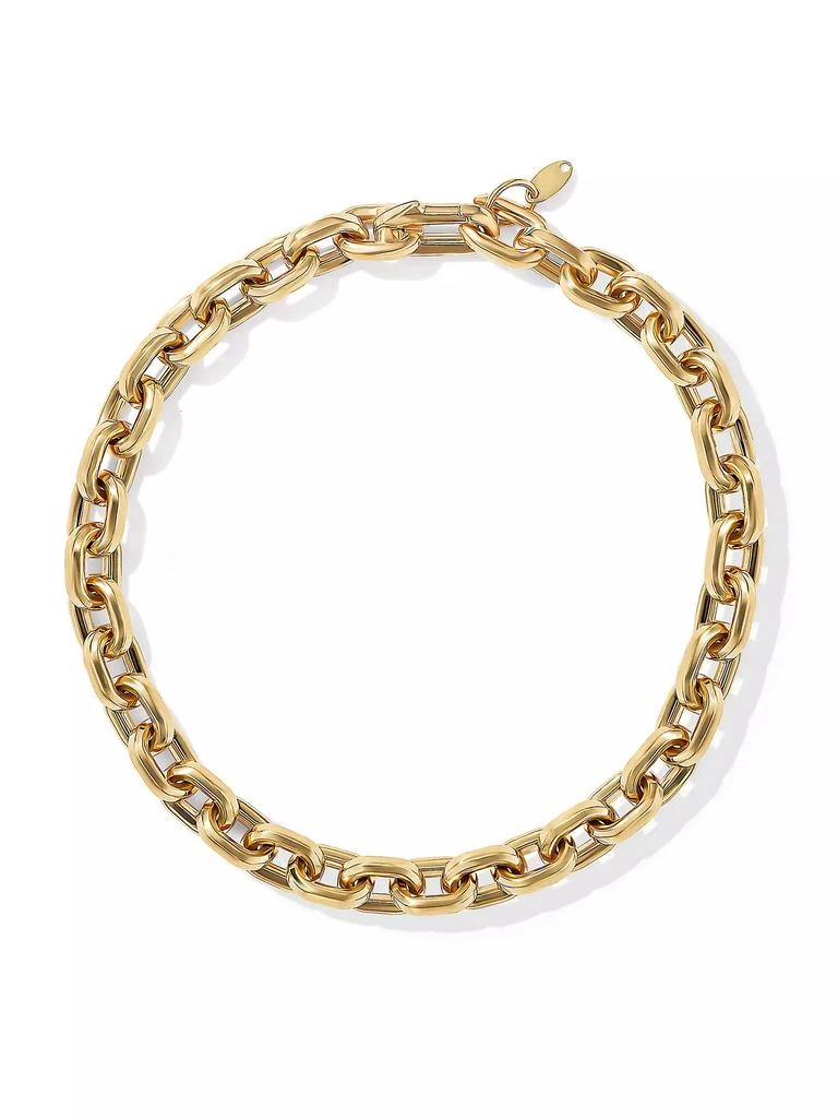 商品David Yurman|Deco Chain Link Bracelet in 18K Yellow Gold, 6.5MM,价格¥36712,第1张图片