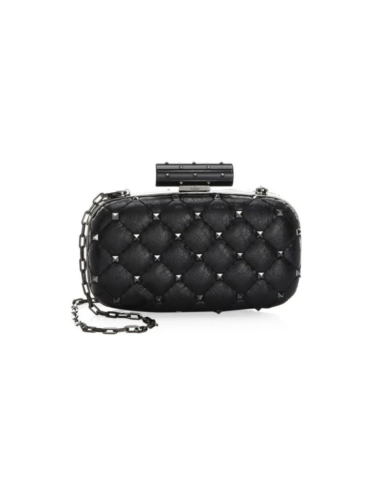 商品Valentino|Rockstud Spike Leather Minaudiere,价格¥18571,第1张图片