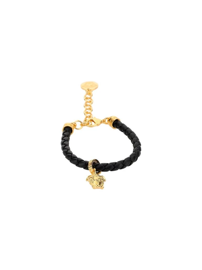 商品Versace|Versace Braided Medusa Charm Bracelet,价格¥833,第1张图片