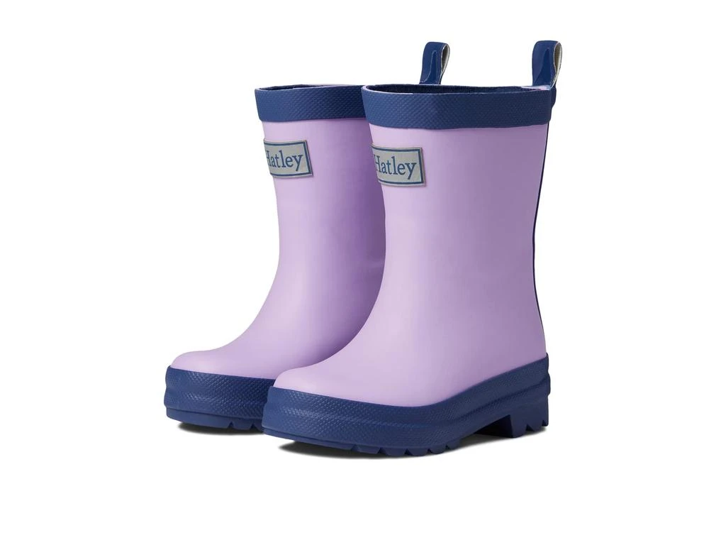 商品Hatley|Lilac Matte Rain Boots (Toddler/Little Kid/Big Kid),价格¥417,第1张图片