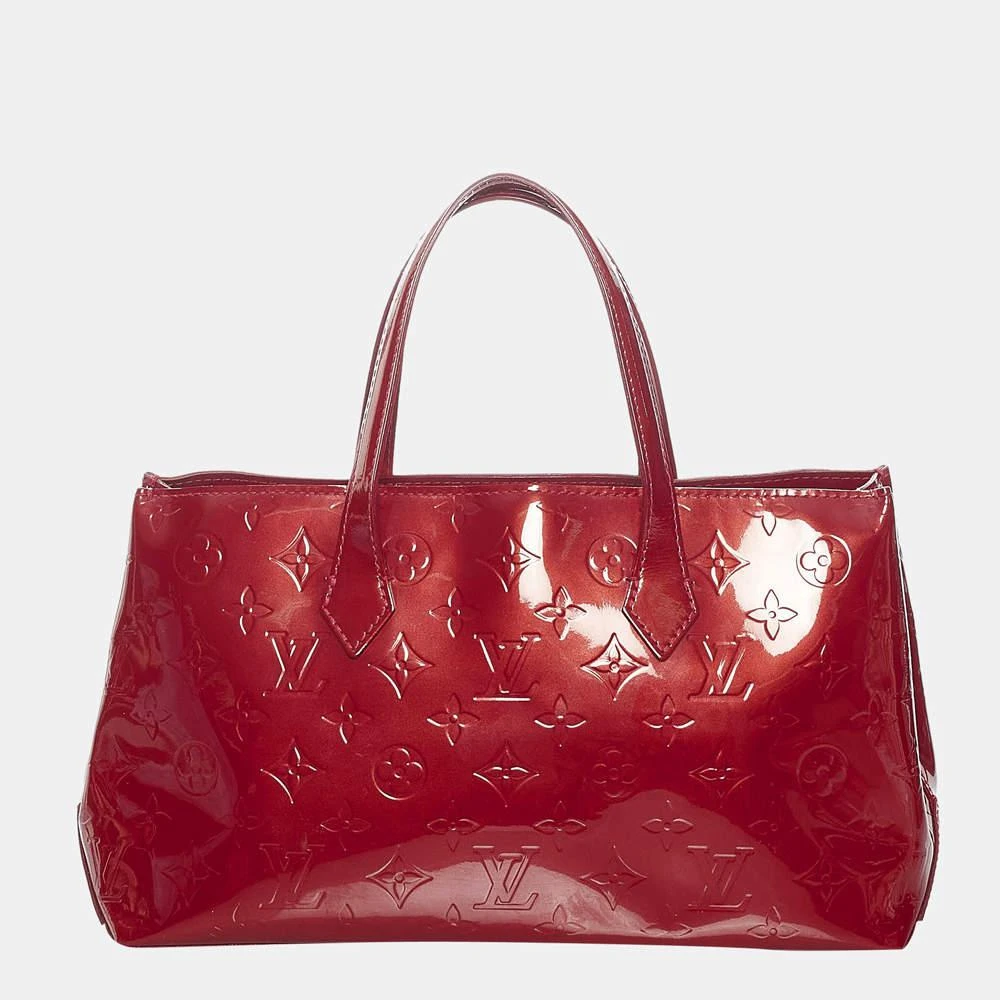 商品[二手商品] Louis Vuitton|Louis Vuitton Red Vernis Wilshire PM,价格¥5122,第3张图片详细描述