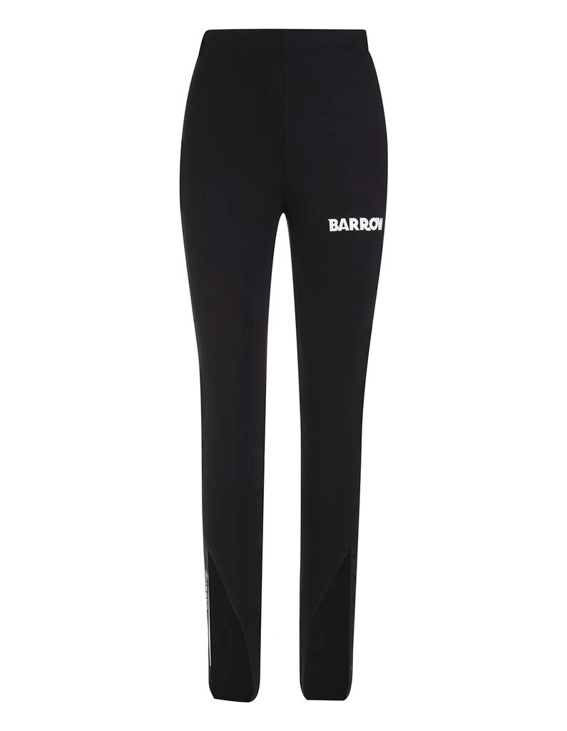 商品BARROW|Barrow Woman Black Leggings With Gaiters And White Logo,价格¥1080,第1张图片