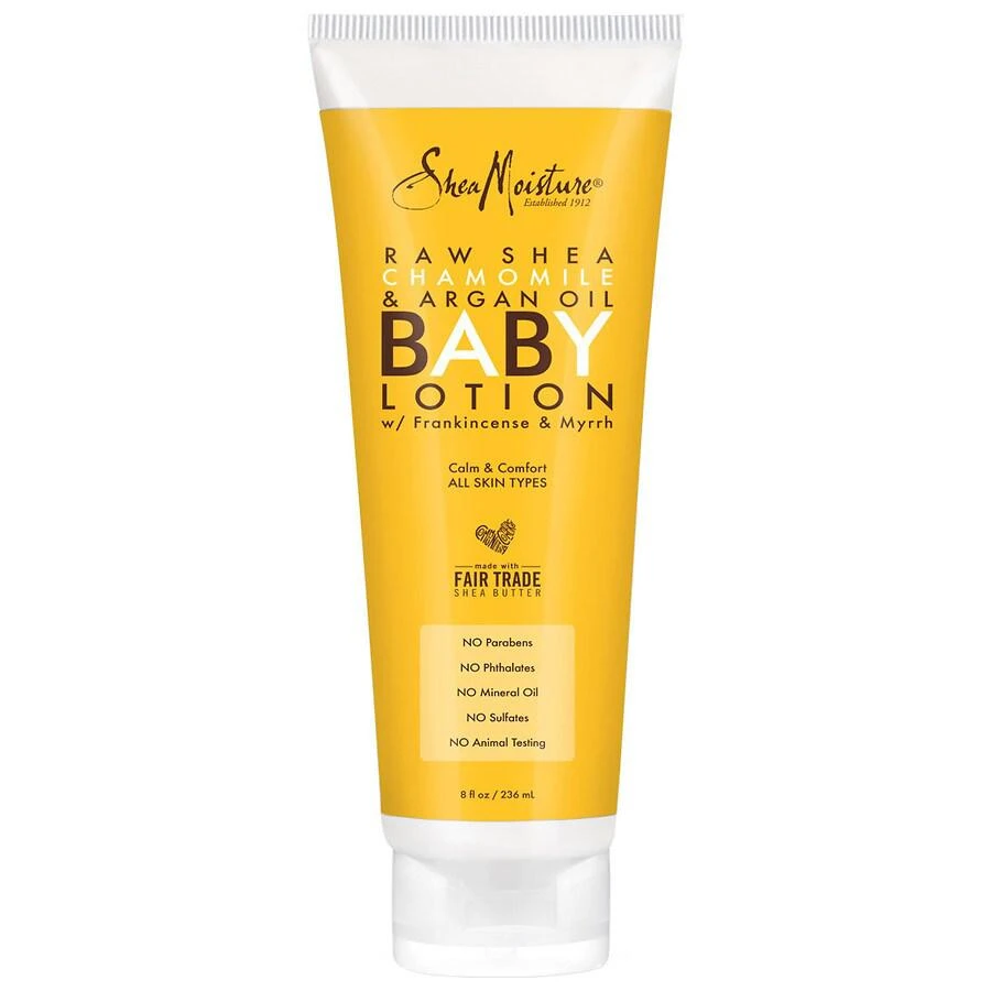 商品SheaMoisture|Baby Lotion Raw Shea, Chamomile and Argan Oil,价格¥82,第1张图片