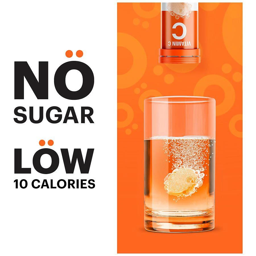 商品Voost|Vitamin C 1000mg Sugar Free Effervescent Tablets for Immune Support Fizzy Blood Orange,价格¥97,第2张图片详细描述