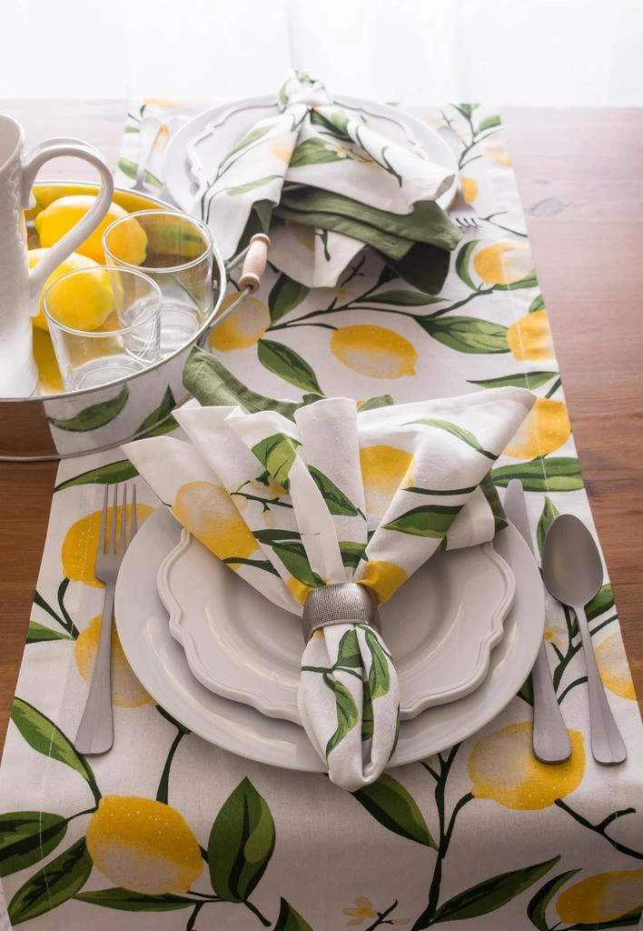 商品DII|Lemon Bliss Print Napkin (Set of 6),价格¥262,第4张图片详细描述