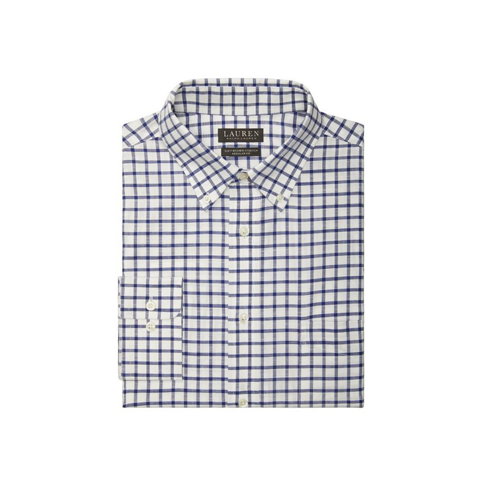 商品Ralph Lauren|Men's Ultraflex Stretch Untucked Regular Fit Dress Shirt,价格¥597,第5张图片详细描述