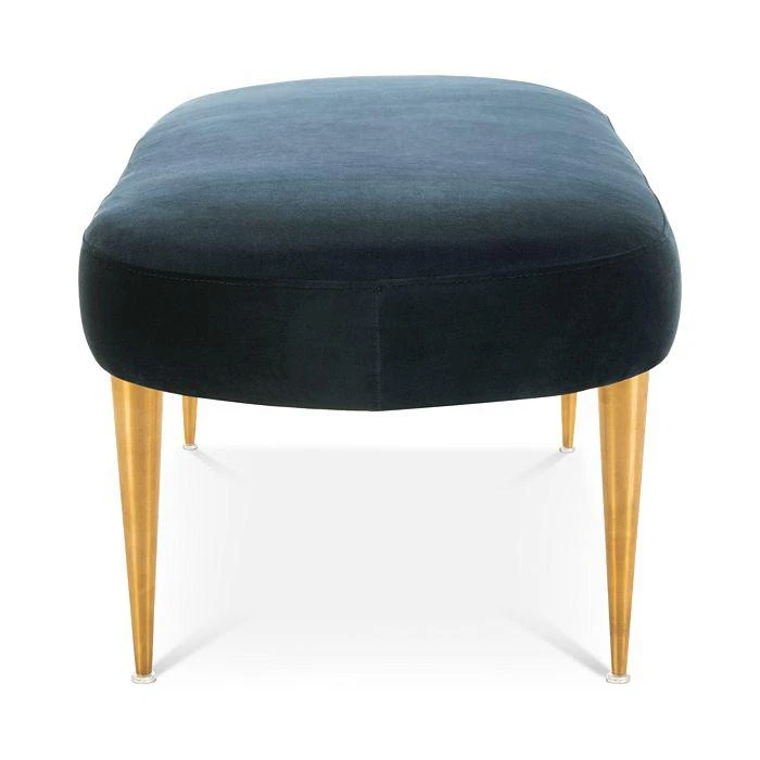 商品Safavieh|SAFAVIEH Corinne Velvet Oval Bench,价格¥3644,第4张图片详细描述
