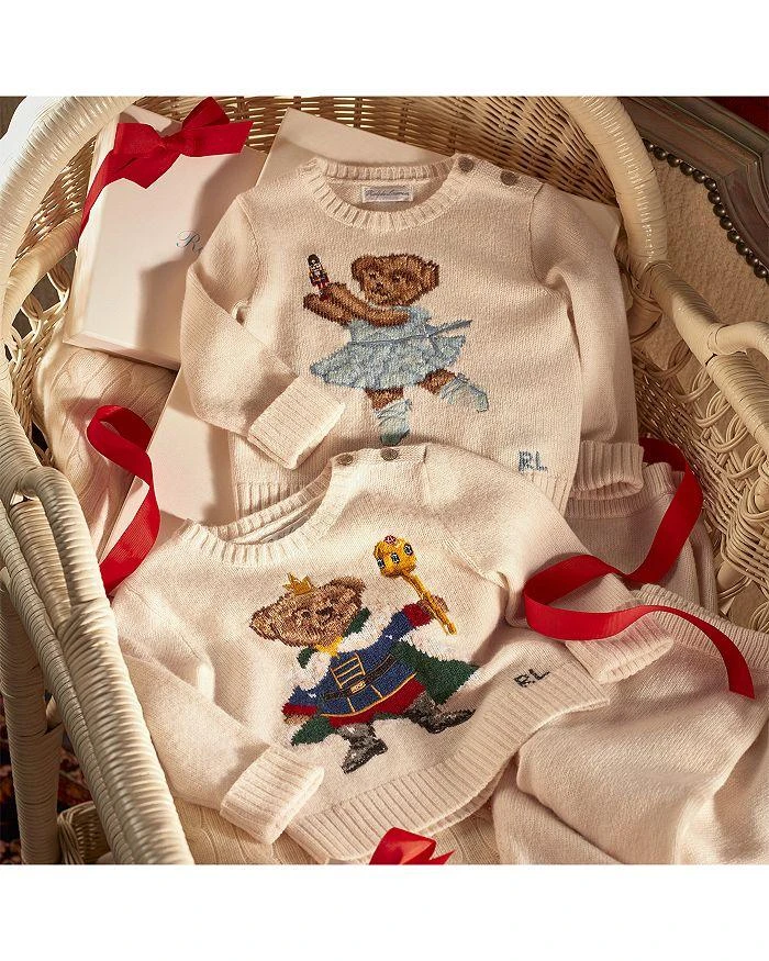 商品Ralph Lauren|Boys' Polo Bear Sweater & Pants Set - Baby,价格¥1395,第4张图片详细描述