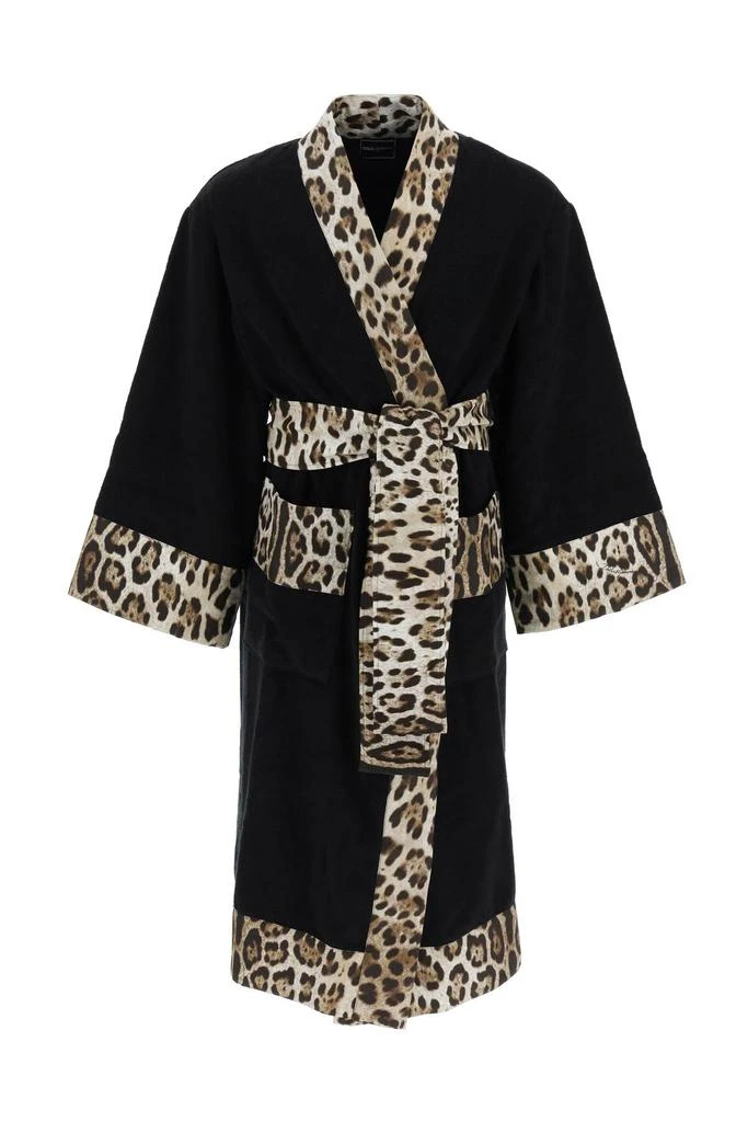 商品Dolce & Gabbana|leo print bathrobe,价格¥3958,第1张图片