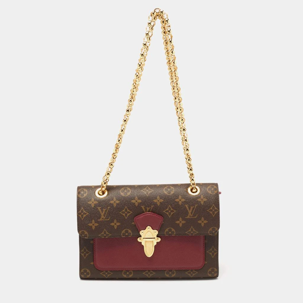 商品[二手商品] Louis Vuitton|Louis Vuitton Raisin Monogram Canvas Victoire Chain Bag,价格¥13780,第1张图片