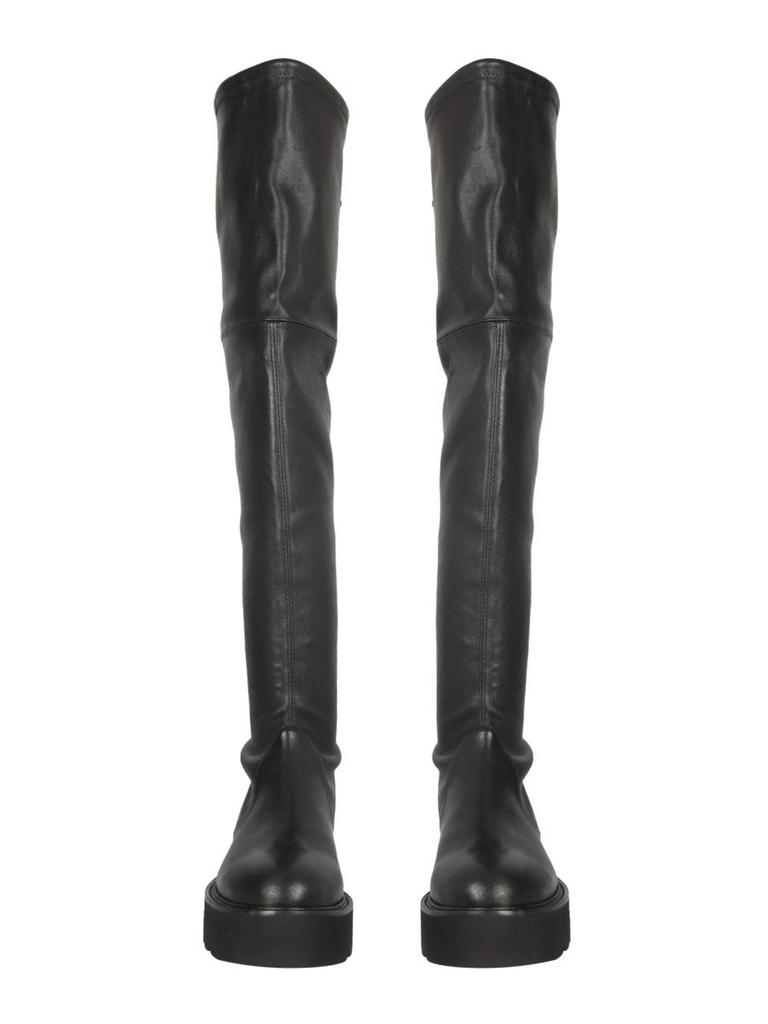 Stuart Weitzman Women's  Black Other Materials Boots商品第3张图片规格展示