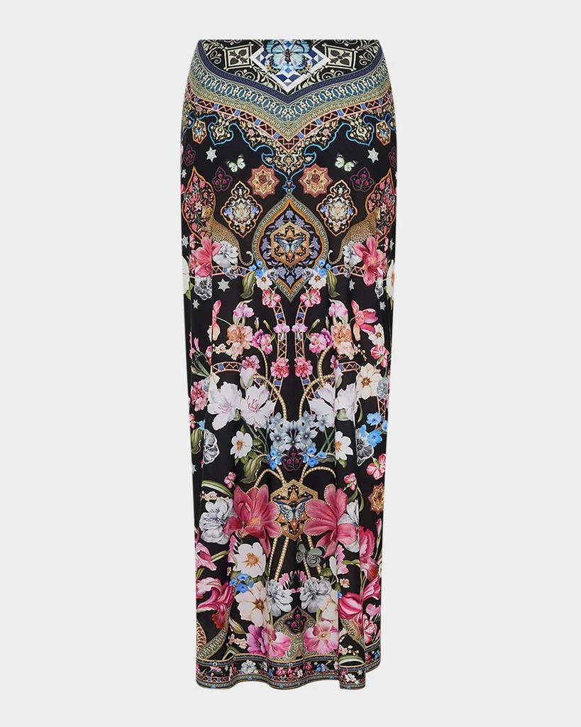 商品Camilla|Midnight in Monserrate Layered Long Sarong Coverup,价格¥3007,第2张图片详细描述