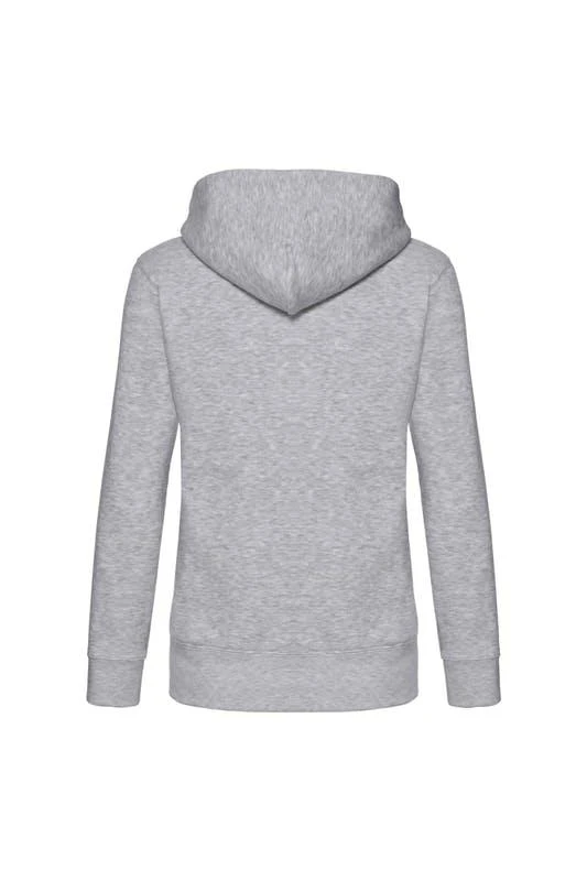 商品The Loom|Ladies Lady-Fit Hooded Sweatshirt Jacket (Heather Grey),价格¥255,第2张图片详细描述