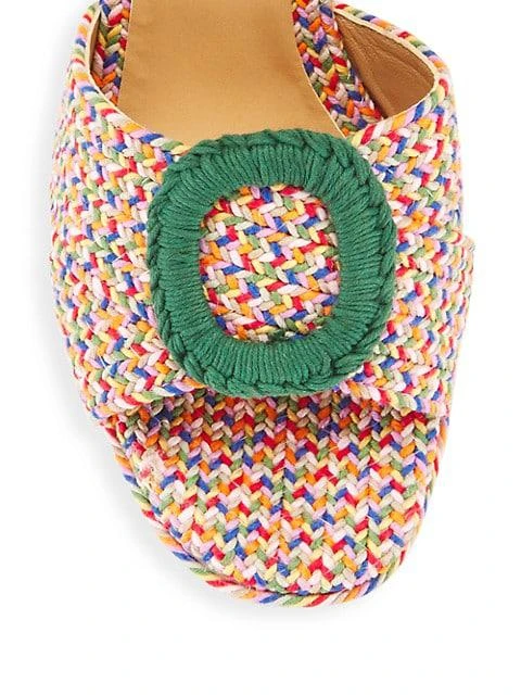 商品CASTAÑER|Amaia Woven Platform Ankle-Strap Sandals,价格¥1359,第4张图片详细描述