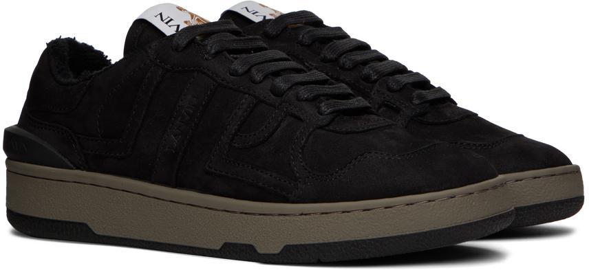 商品Lanvin|Black 'The Clay' Sneakers,价格¥4939,第6张图片详细描述