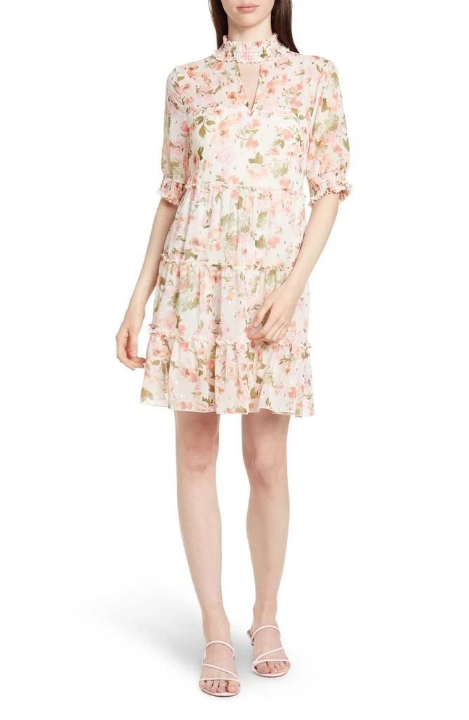 商品Love by Design|Marion Smock Neck Babydoll Dress,价格¥263,第1张图片