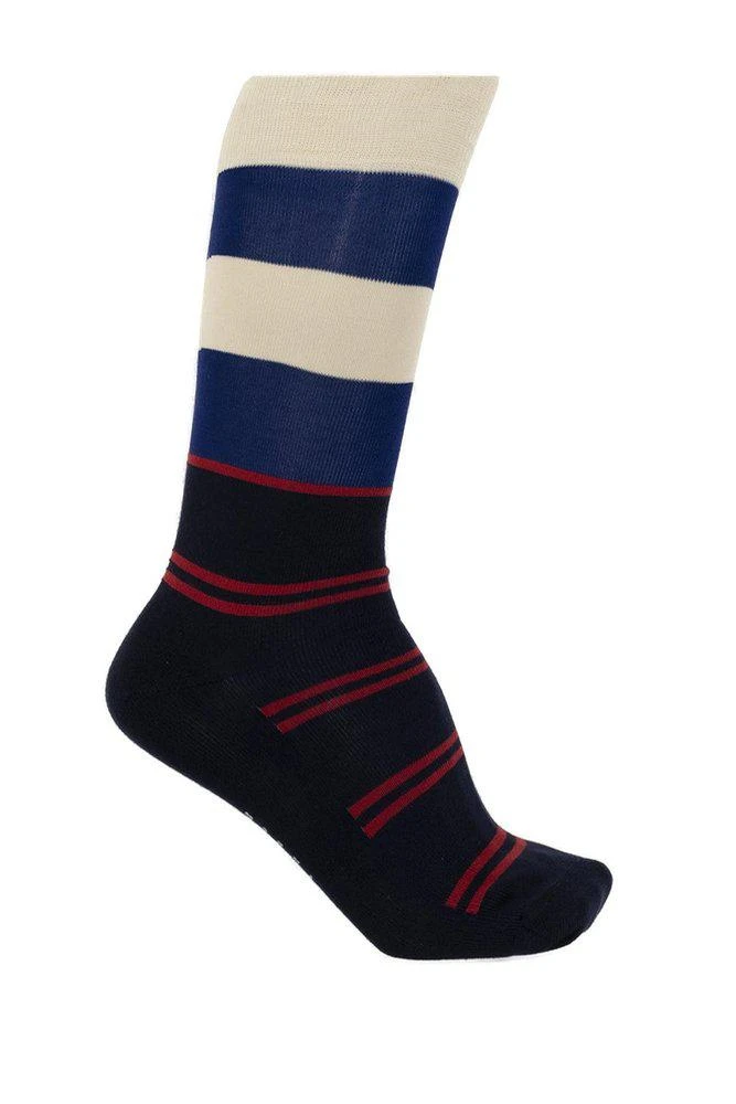 商品Marni|Marni Horizontal Striped Ribbed Knit Socks,价格¥206,第1张图片