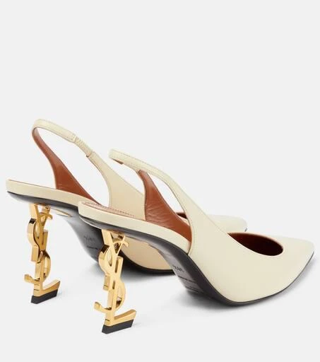 商品Yves Saint Laurent|Opyum 85 leather slingback pumps,价格¥11471,第3张图片详细描述