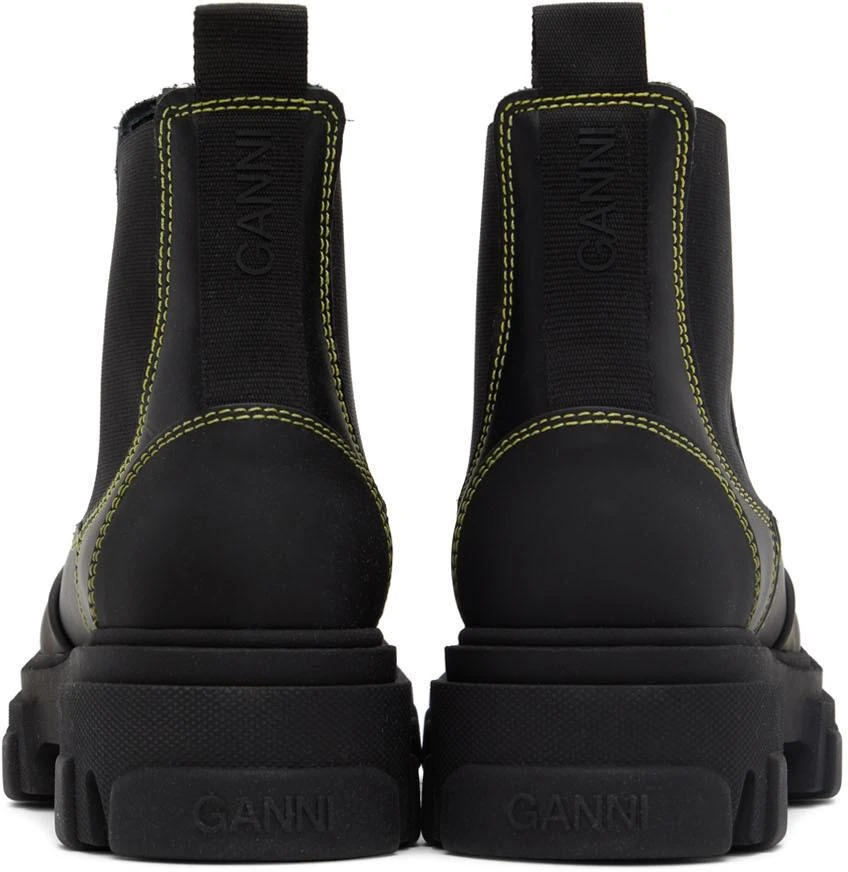 商品Ganni|Black Low Chelsea Boots,价格¥853,第2张图片详细描述