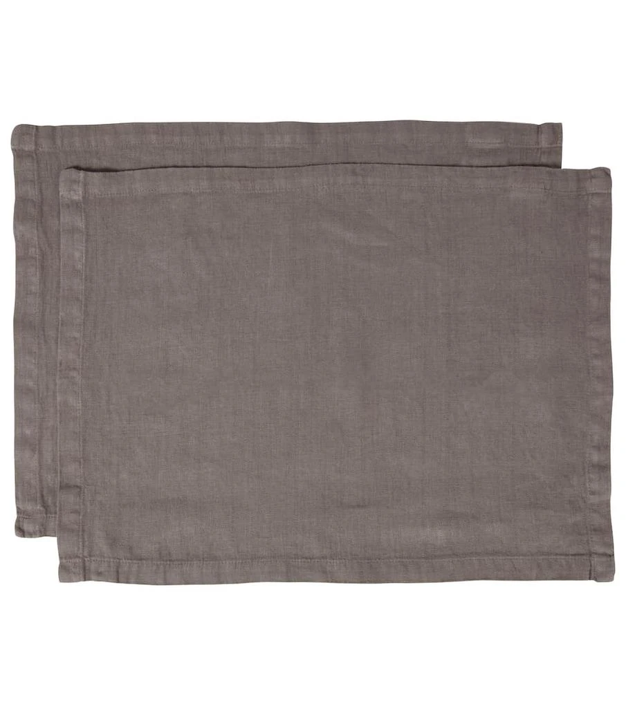 商品Once Milano|Set of 2 linen placemats,价格¥419,第1张图片